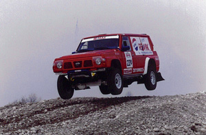 Nissan patrol race truck #6